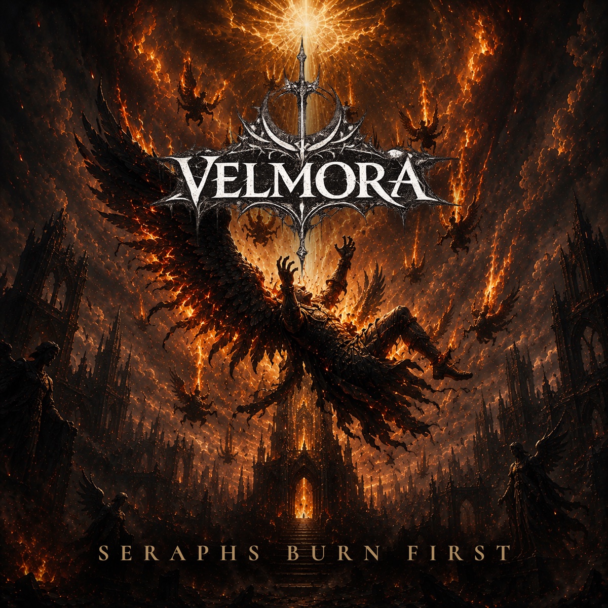 Seraphs Burn First single artwork